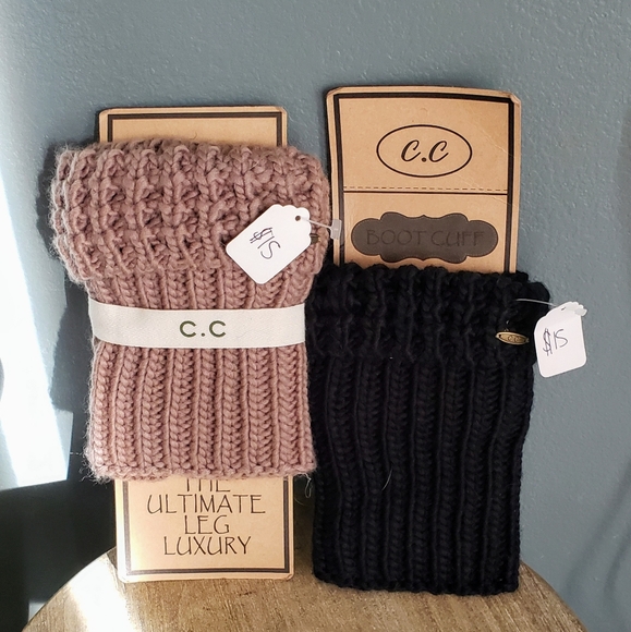 C.C Accessories - C.C boot cuffs